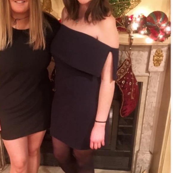 MISGUIDED off the Shoulder mini dress size 12 - Picture 7 of 8